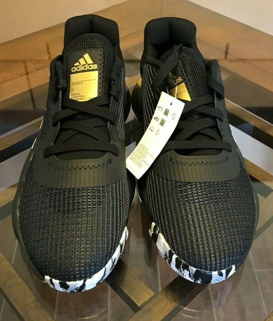 $110 Adidas Pro Bounce 2019 Low Black 